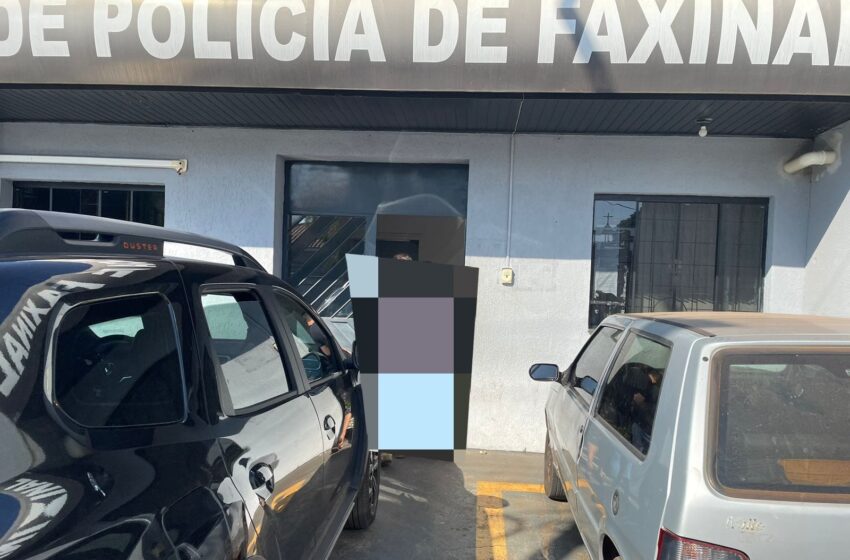  Polícia Civil de Faxinal prende homem procurado por tráfico de drogas