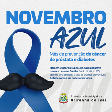  Novembro Azul em Ariranha do Ivaí