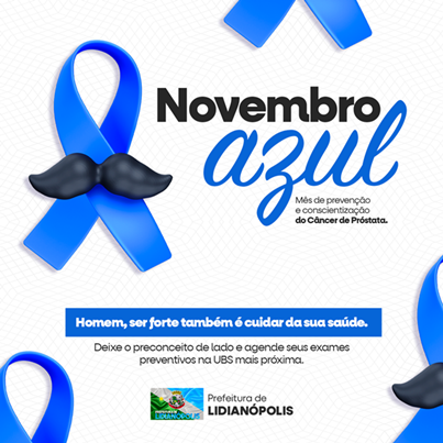  Lidianópolis apoia o Novembro Azul