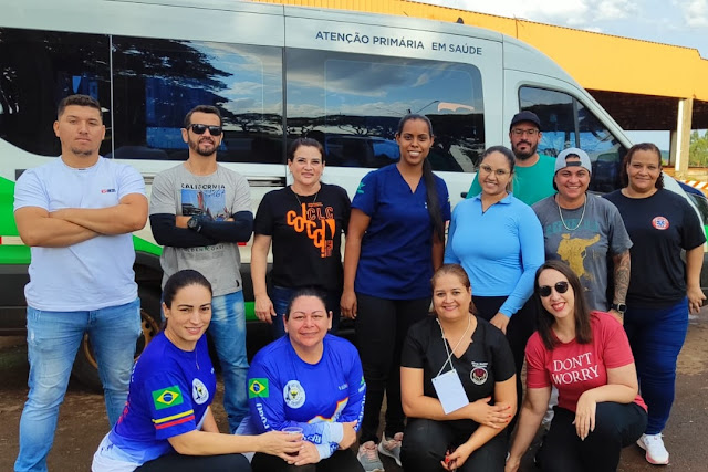  Equipe de saúde de Borrazópolis se destaca em evento de treinamento em Jandaia do Sul