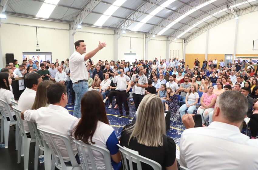  Com investimento de R$ 10 milhões, governador inaugura colégio em Mauá da Serra