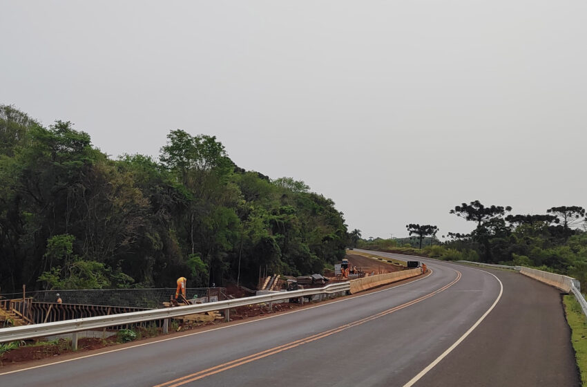  PR-445 terá pare-e-siga nos próximos dias para içamento de vigas em pontes e viadutos