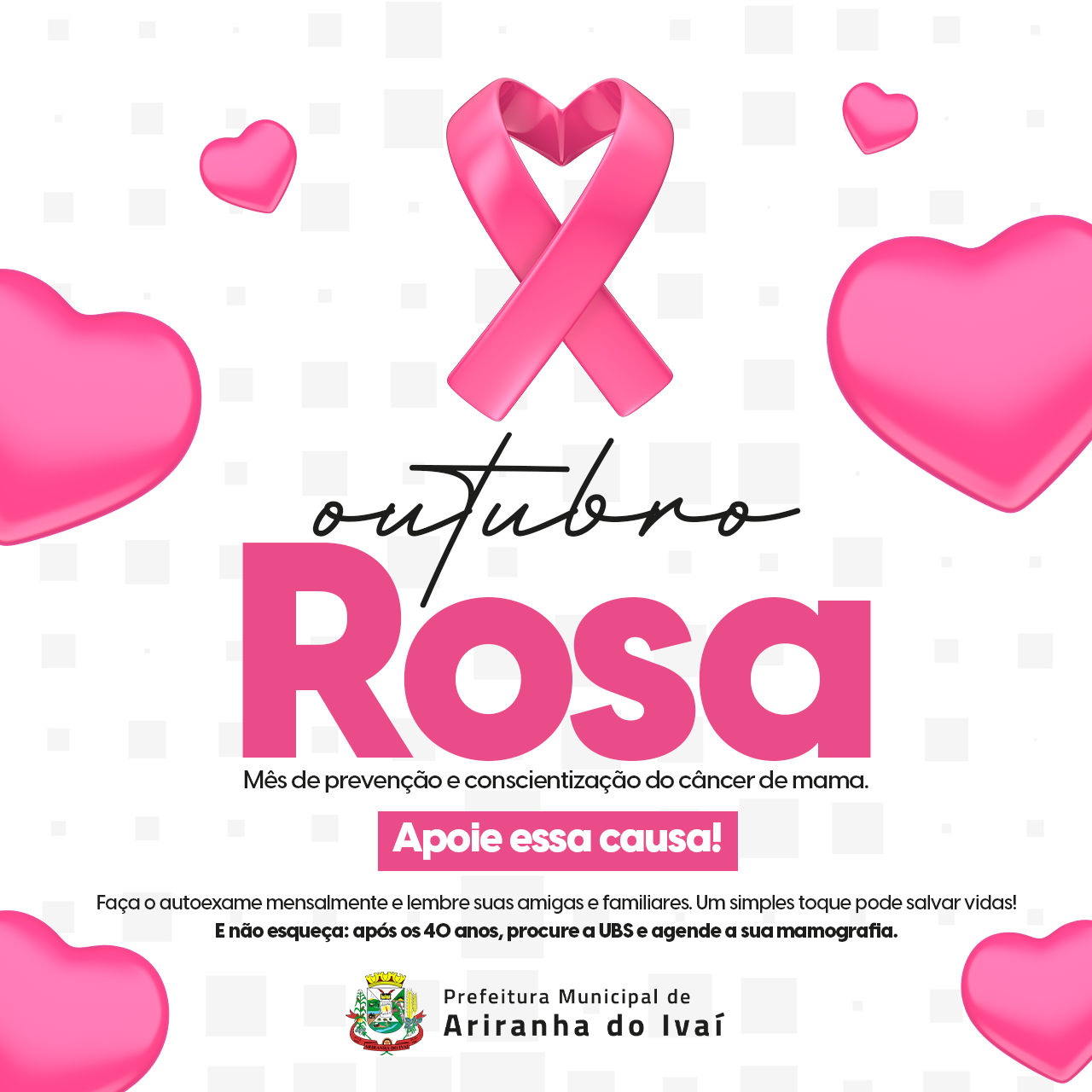 ARIRANHA DO IVAI Outubro Rosa