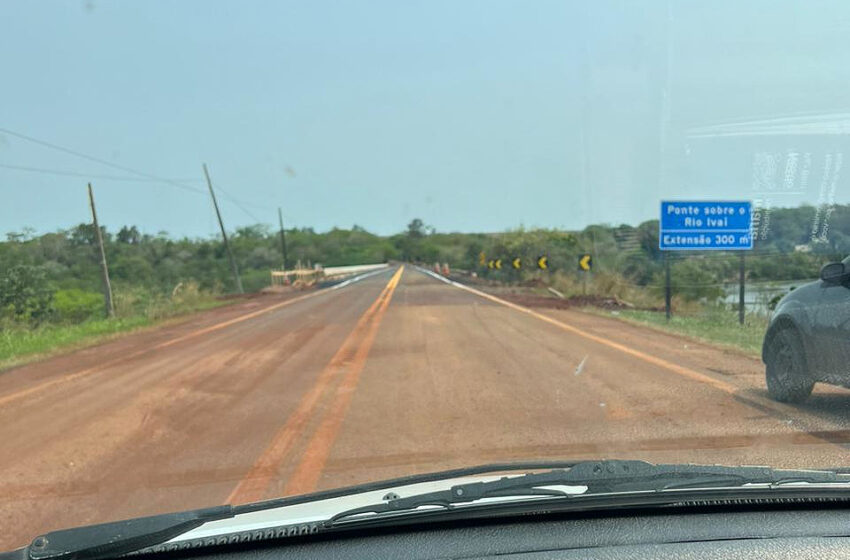  Ponte entre São João do Ivaí e São Pedro do Ivaí é liberada com três dias de antecedência