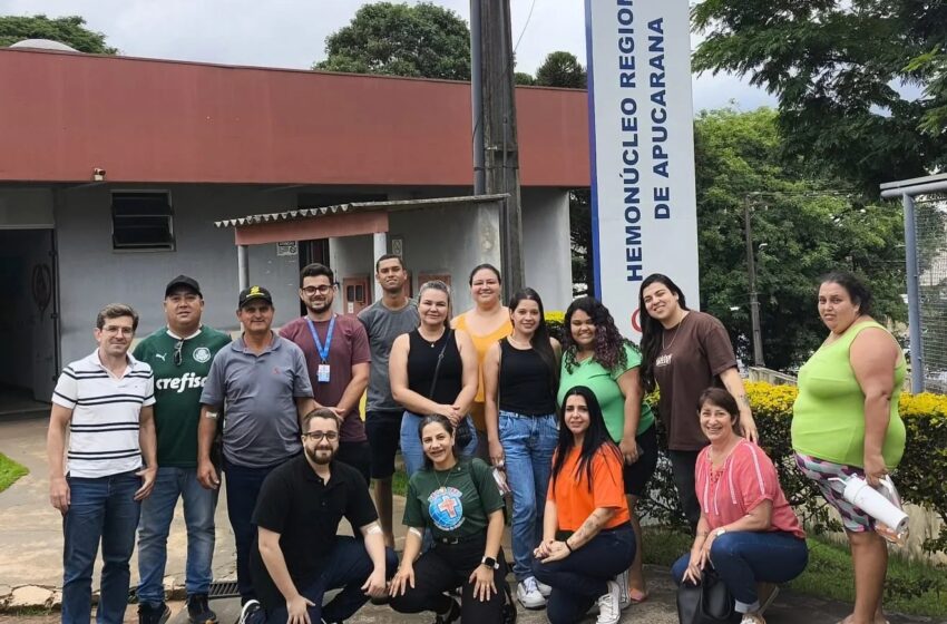  Moradores de Marilândia do Sul realiza doação de sangue