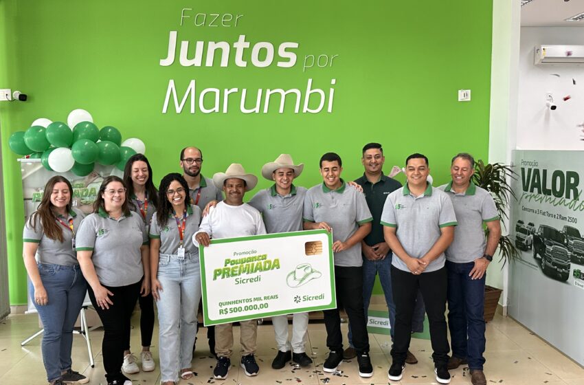  José Antônio de Paula é premiado com R$500 mil na promoção Poupança Premiada do Sicredi Valor Sustentável PR/SP