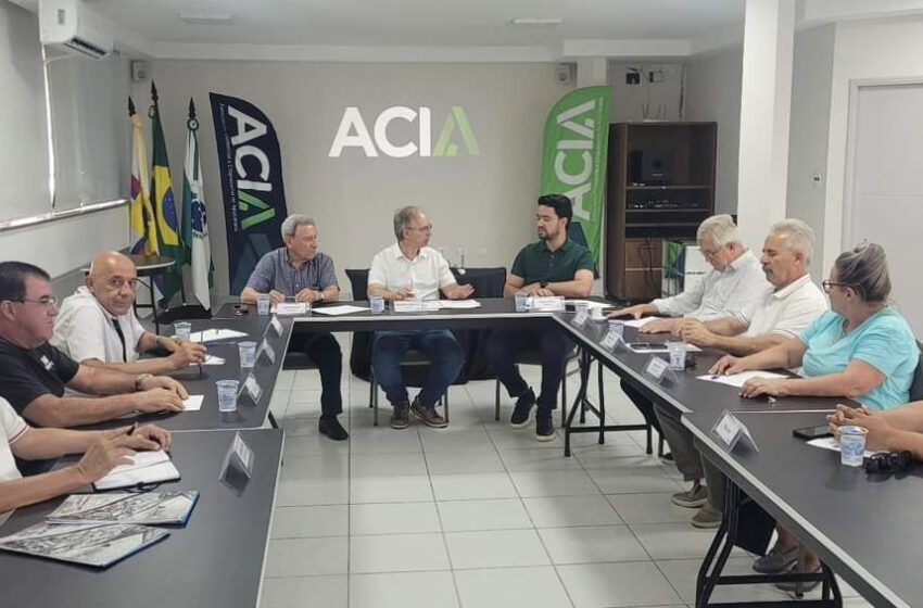  ACIA Recebe Prefeito Eleito Rodolfo Mota