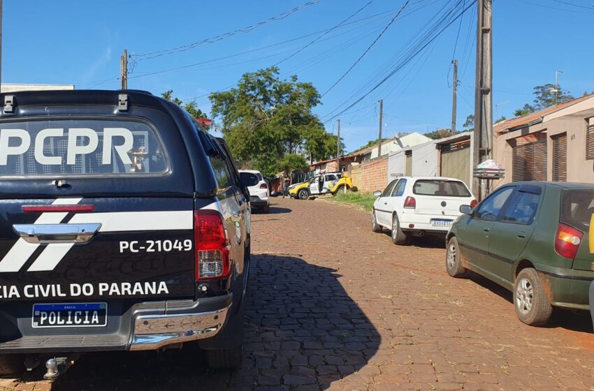  Homem morre e mulher é baleada em Apucarana