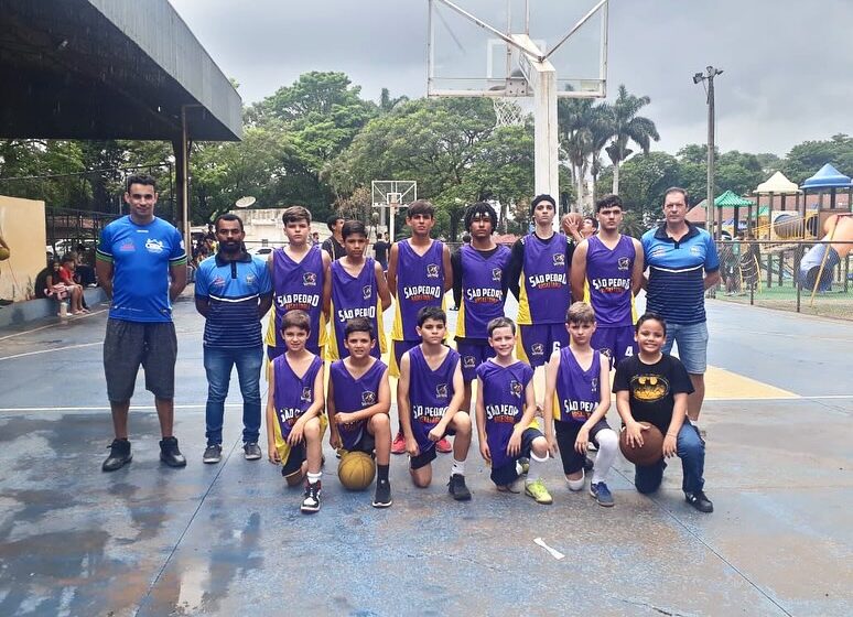  Equipe de Basquete Sub-14 de São Pedro do Ivaí é vice-campeã no 2º Campeonato Emily Misksza 3×3