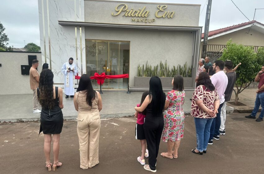  Priscila Eva Makeup é inaugurada em Faxinal