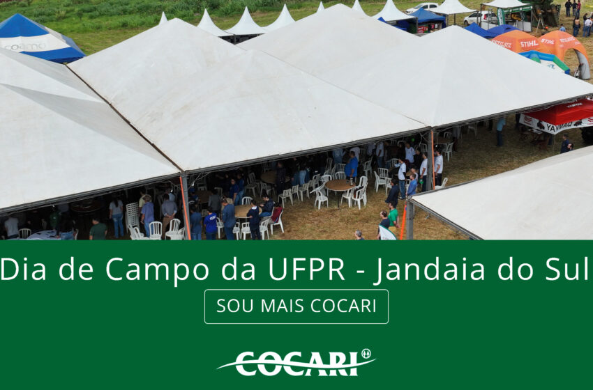  Cocari apresenta tecnologias inovadoras no Dia de Campo da UFPR em Jandaia do Sul