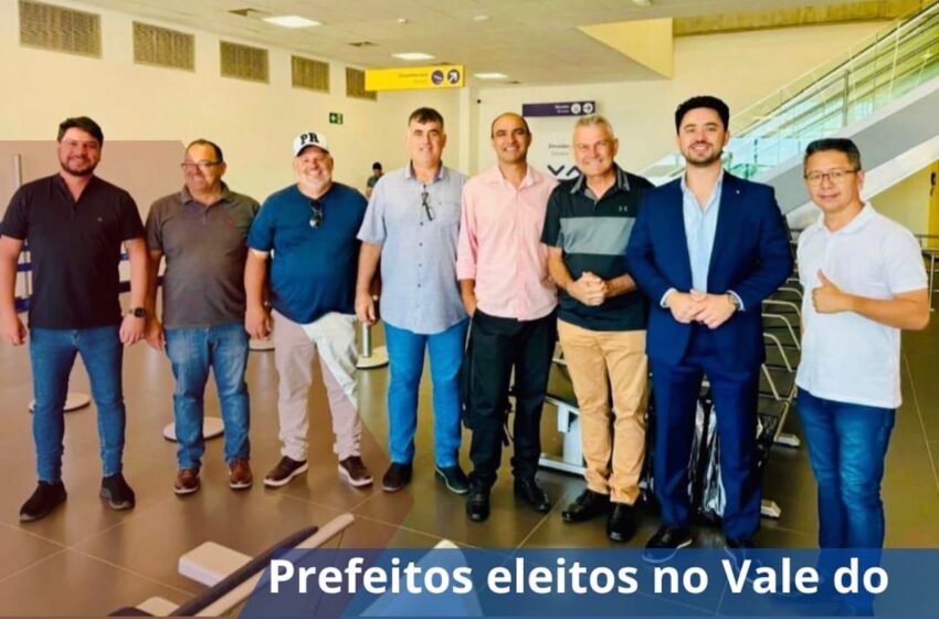  Prefeitos eleitos do Vale do Ivaí vão para encontro nacional em Brasília