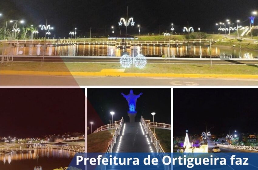  Prefeitura de Ortigueira faz comunicado sobre a decoração natalina