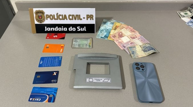  Polícia Civil de Jandaia do Sul localiza micro câmera em caixa eletrônico