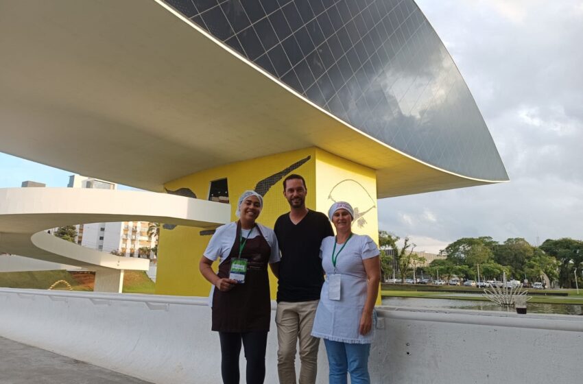  Riobranquenses expõem seus produtos no Museu Oscar Niemeyer em Curitiba