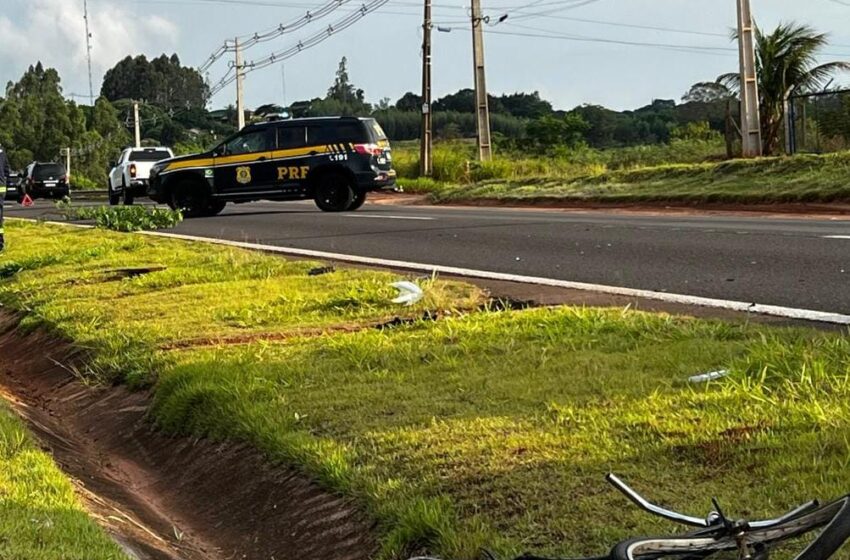  PRF atende acidente fatal em Nova Esperança