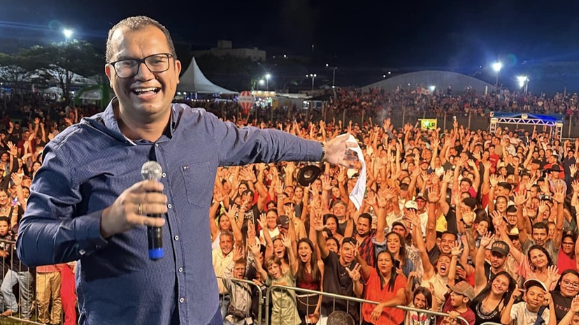  Repórter Wellyngton Jhonis faz um agradecimento especial à cidade de Tamarana