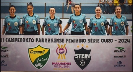  Duas Árbitras do Vale do Ivaí realizam a final do Campeonato Paranaense Série Ouro Feminino.