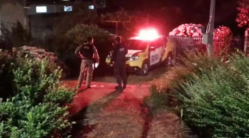  Briga entre familiares termina com homem morto a tiros no Paraná