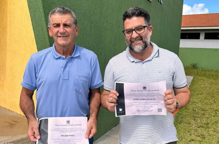  Diplomação do prefeito e vice-prefeito de Marilândia do Sul