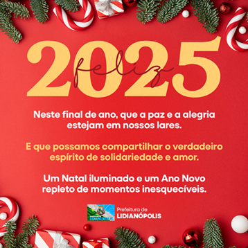  Feliz Ano novo Lidianópolis!