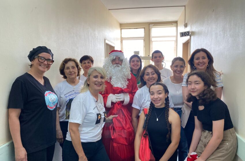  Voluntários da Pastoral Hospitalar promovem Natal de Esperança no Hospital da Providência Materno Infantil