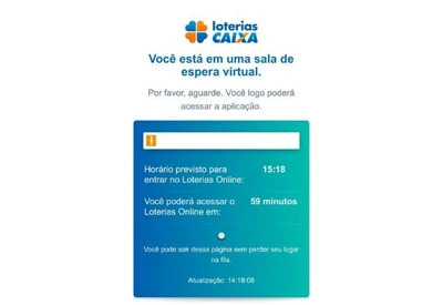  Mega da Virada: site Loterias Caixa tem fila de espera para apostar