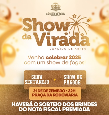  Show da Virada do Ano em Cândido de Abreu