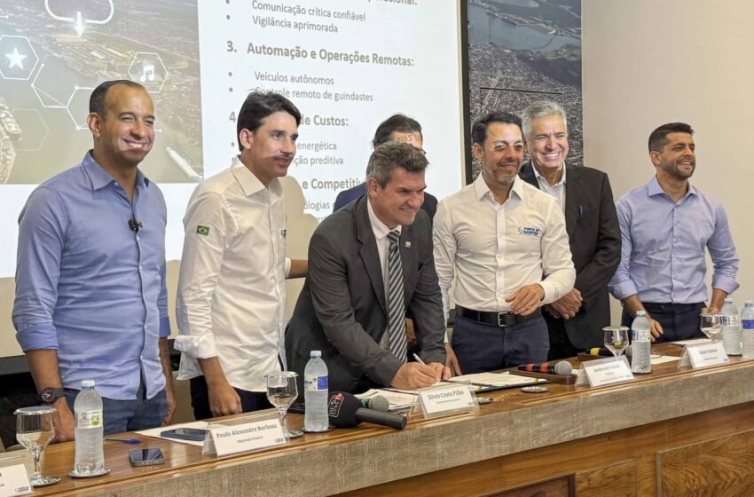  Itaipu Parquetec firma parceria para transformação digital do setor portuário com o projeto Conecta Santos