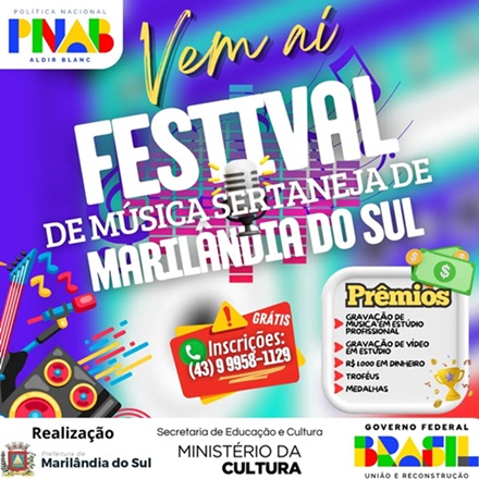  Vem Aí – Festival da música sertaneja em Marilândia do Sul