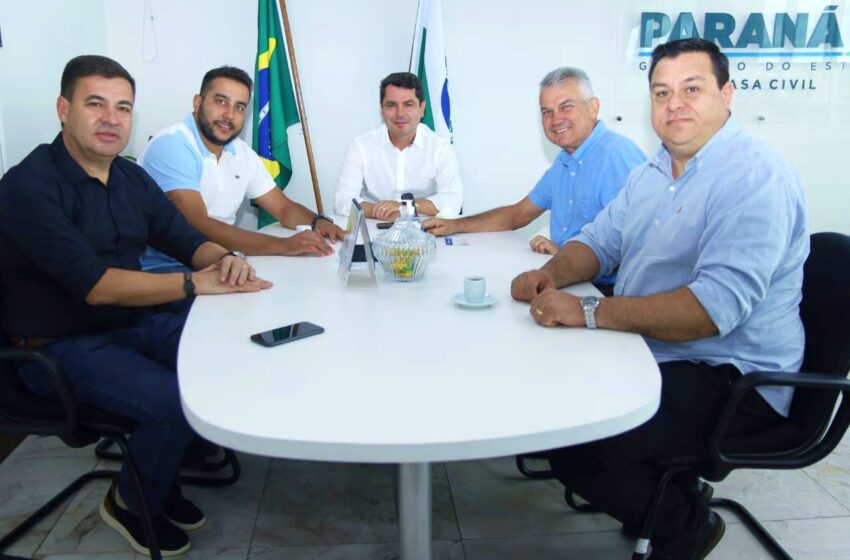  Prefeito de Faxinal cumpre agenda na Capital do Estado