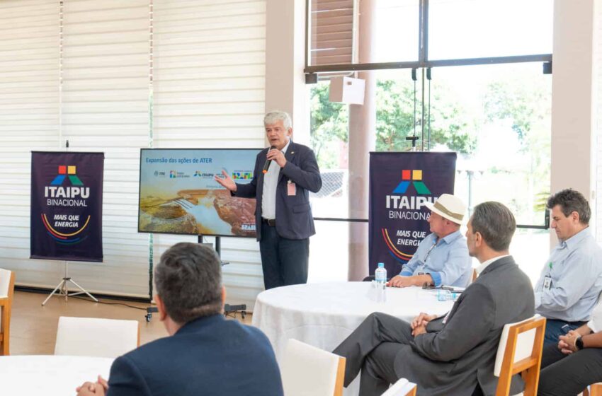  Itaipu e parceiros apresentam projeto para incrementar agricultura familiar no Paraná e Mato Grosso do Sul