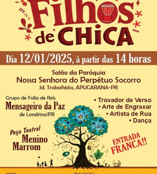  Apucarana recebe Festival Filhos de Chica