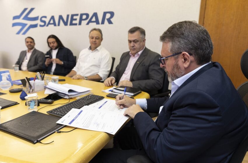  Sanepar anuncia obras para modernizar ETE Biguaçu em Apucarana