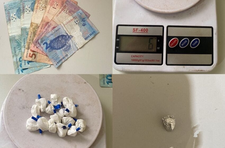  PM de Faxinal prende traficante e apreende drogas