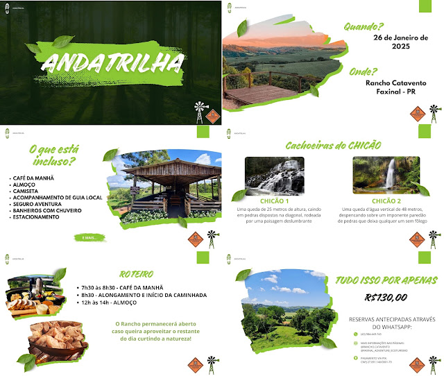  Descubra a Natureza de Faxinal no Primeiro “Andatrilha”