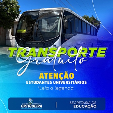  Inscrições para o Transporte Universitário de Ortigueira começam dia 15