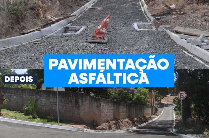  Prefeitura de Cândido de Abreu conclui pavimentação asfáltica em ruas do Bairro Bela Vista