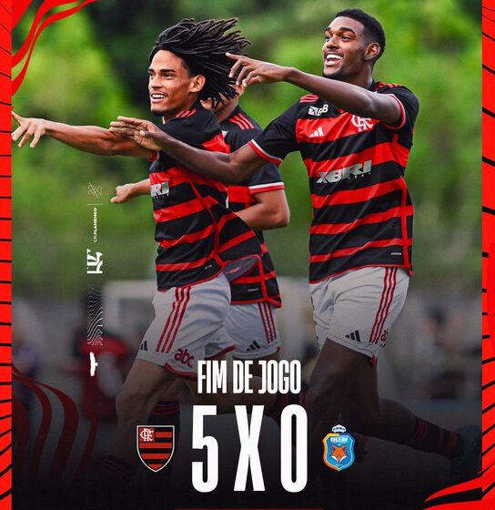  Flamengo estreia na Copinha com goleada de 5 a 0